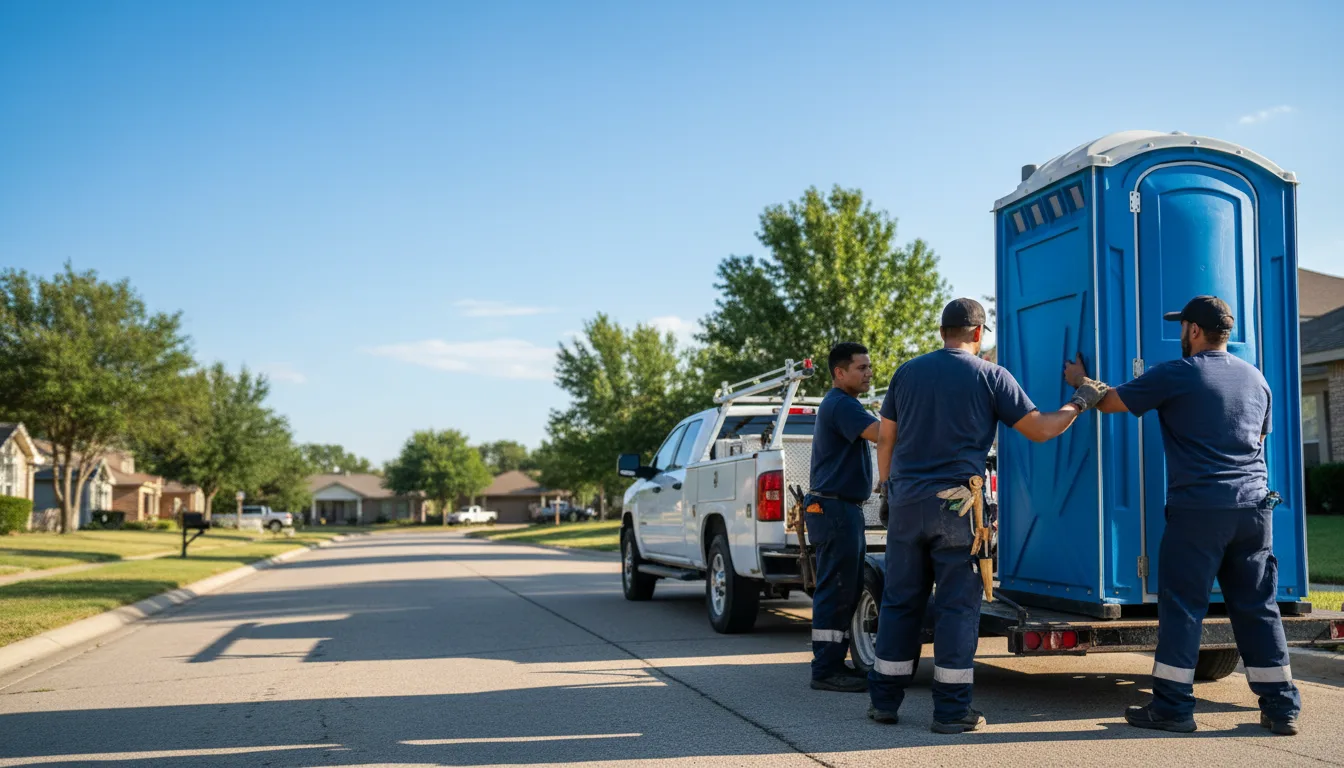 Portable Toilet Rental in Carthage, TX near me